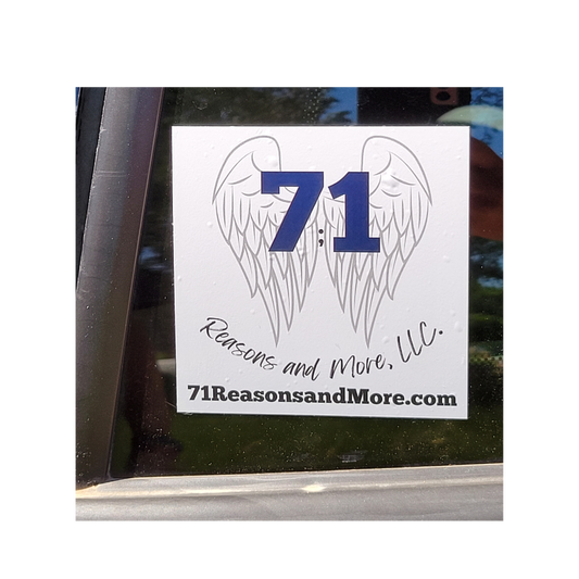 71 Merch Car Decal/Sticker