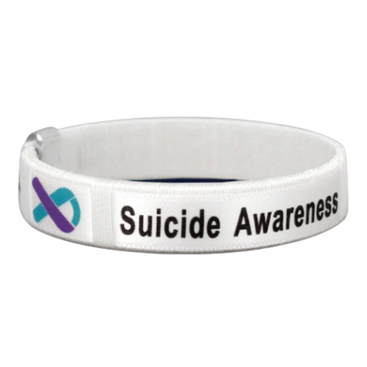 Suicide Awareness Bangle Bracelet