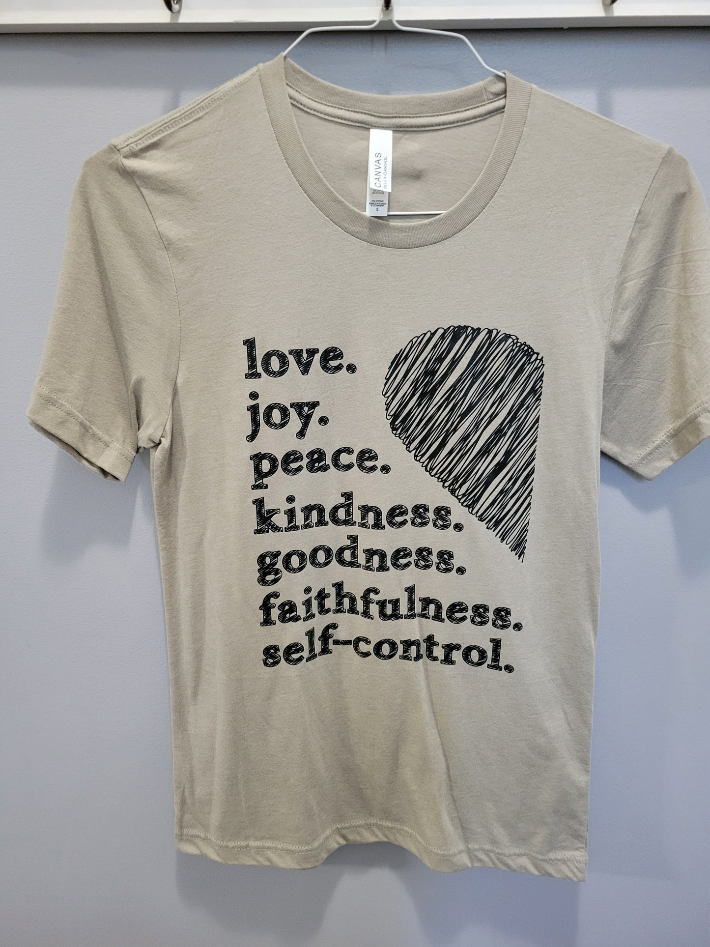 Love. Joy. Peace. Kindness. Goodness. Faithfulness. Self-Control.