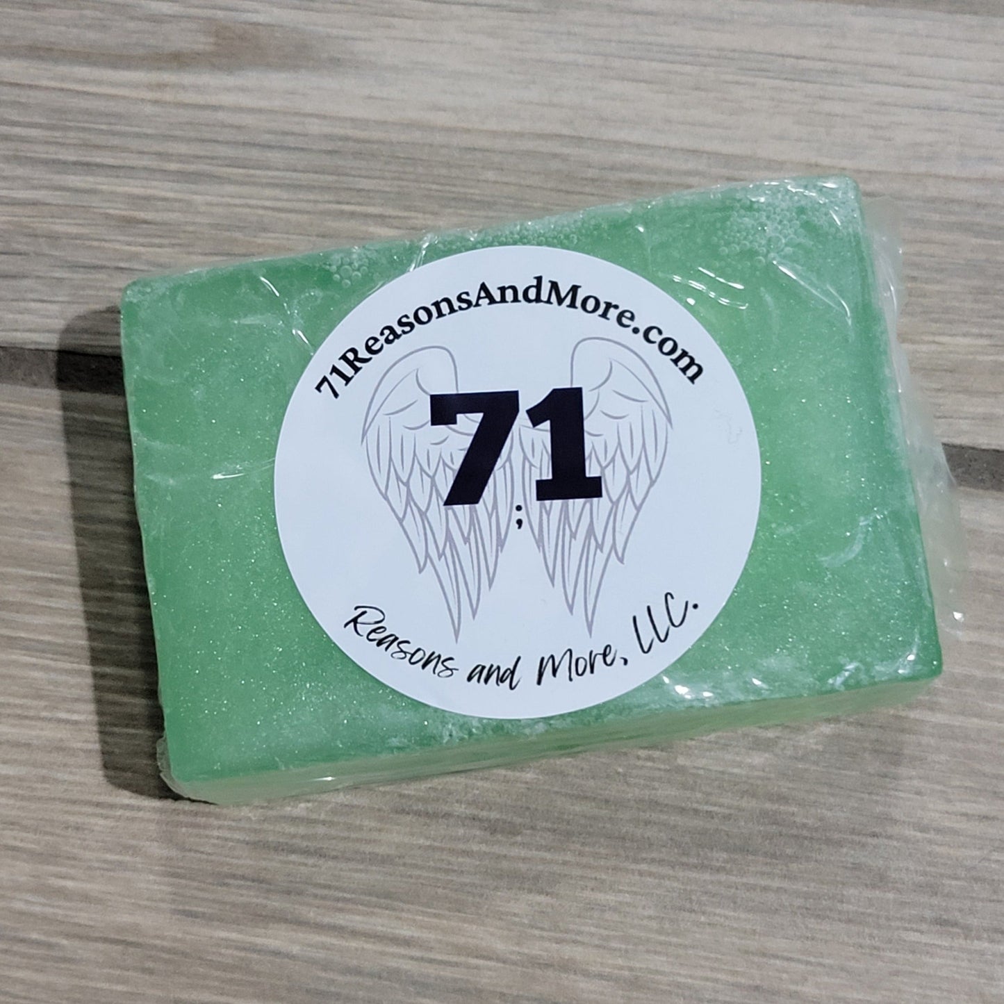 Peppermint Handmade Soap (green)