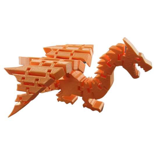 Large Two-Winged Dragon Toy