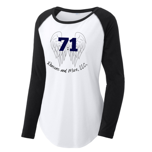 71 Merch Raglan Tee