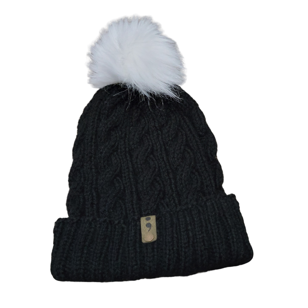 Pom Knit Hats